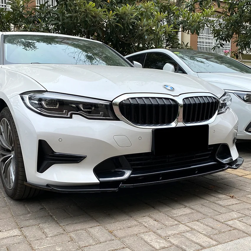 

Для BMW 3 серии G20 G21 330e 320d 318d 330d 320d 2019-2022 Сплиттер Диффузор Автомобильный передний бампер Губный спойлер Защитный комплект кузова Тюнинг