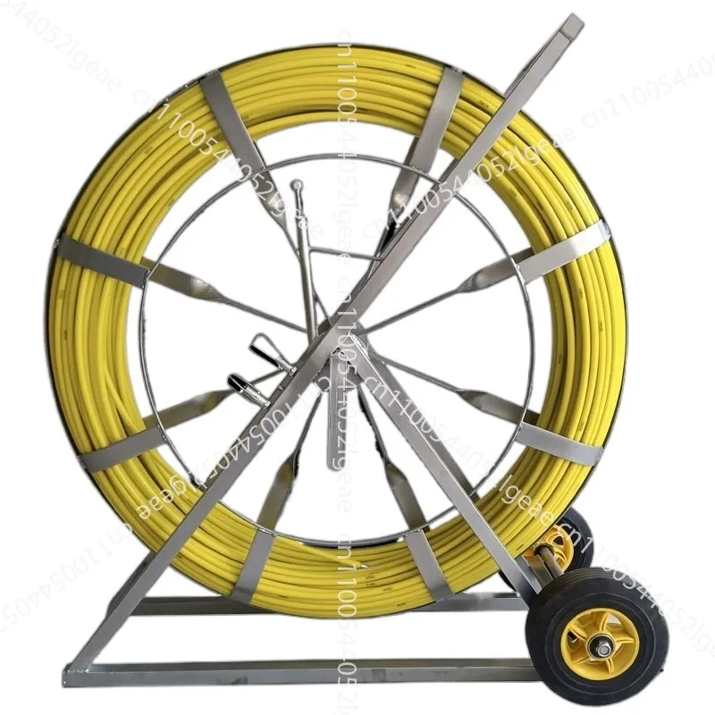 

Pipe threader, electrician square tube flat iron frame fiberglass fiber optic cable, threading artifact