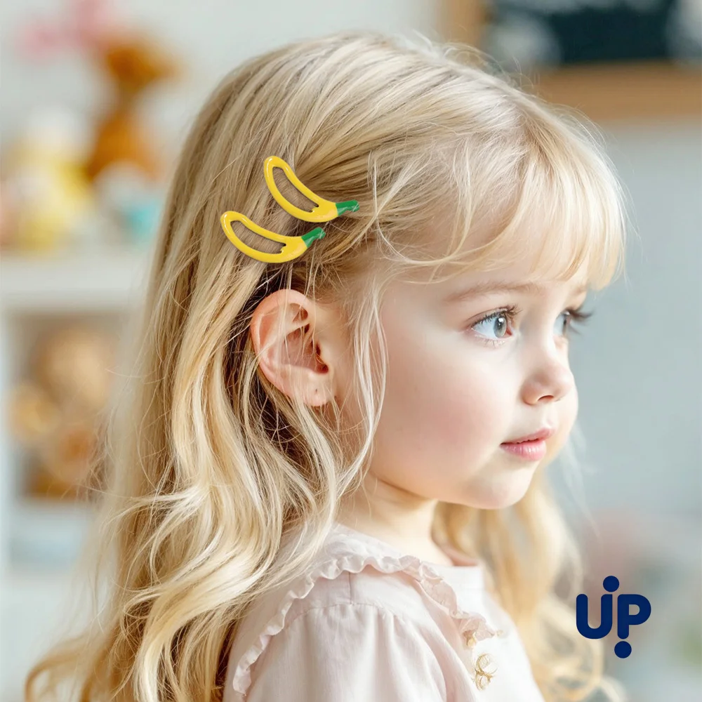 10Pcs/set Hot Cute Girls Hair Accessories Fruit BB Hair Clips Side Strawberry Hairpin Children Daily Styling Boutique Headwear image 2