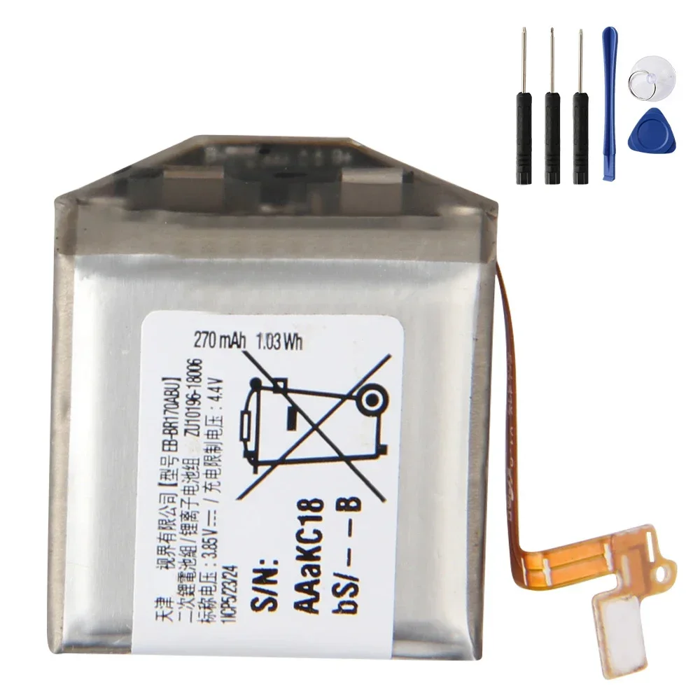 EB-BR800ABU EB-BR810ABU EB-BR170ABU For Samsung Gear S4 SM-R800 SM-R805 46mm SM-R810 R815 42mm 472mAh Replacement Battery