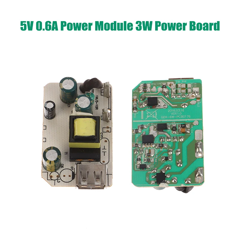 5V 0.6A Power Module USB Output Converter Module 3W Power Board Low Ripple Switching Power Supply Module Monitor Circuit Board