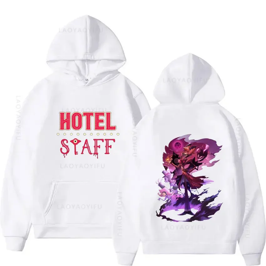 Hazbin Hotels Alastor Theme Hoody Hooded Shirt Sweatshirts for Men Men's Hoodies New & Graphic Essentials Hoodie Sweatshirt