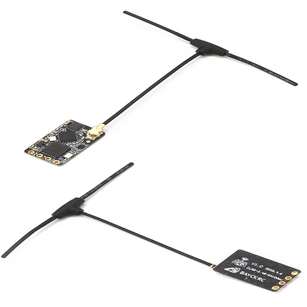ELRS 915MHz / 2.4GHz NANO ExpressLRS Receiver With T type Antenna Support Wifi Upgrade for RC FPV Traversing Drones Parts