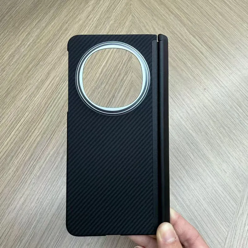 Magnetic Case For OPPO Find N5 Central Axis Carbon Fiber Case Aramid Fiber Covers For OPPO Find N5 Ultra-thin Protective Case