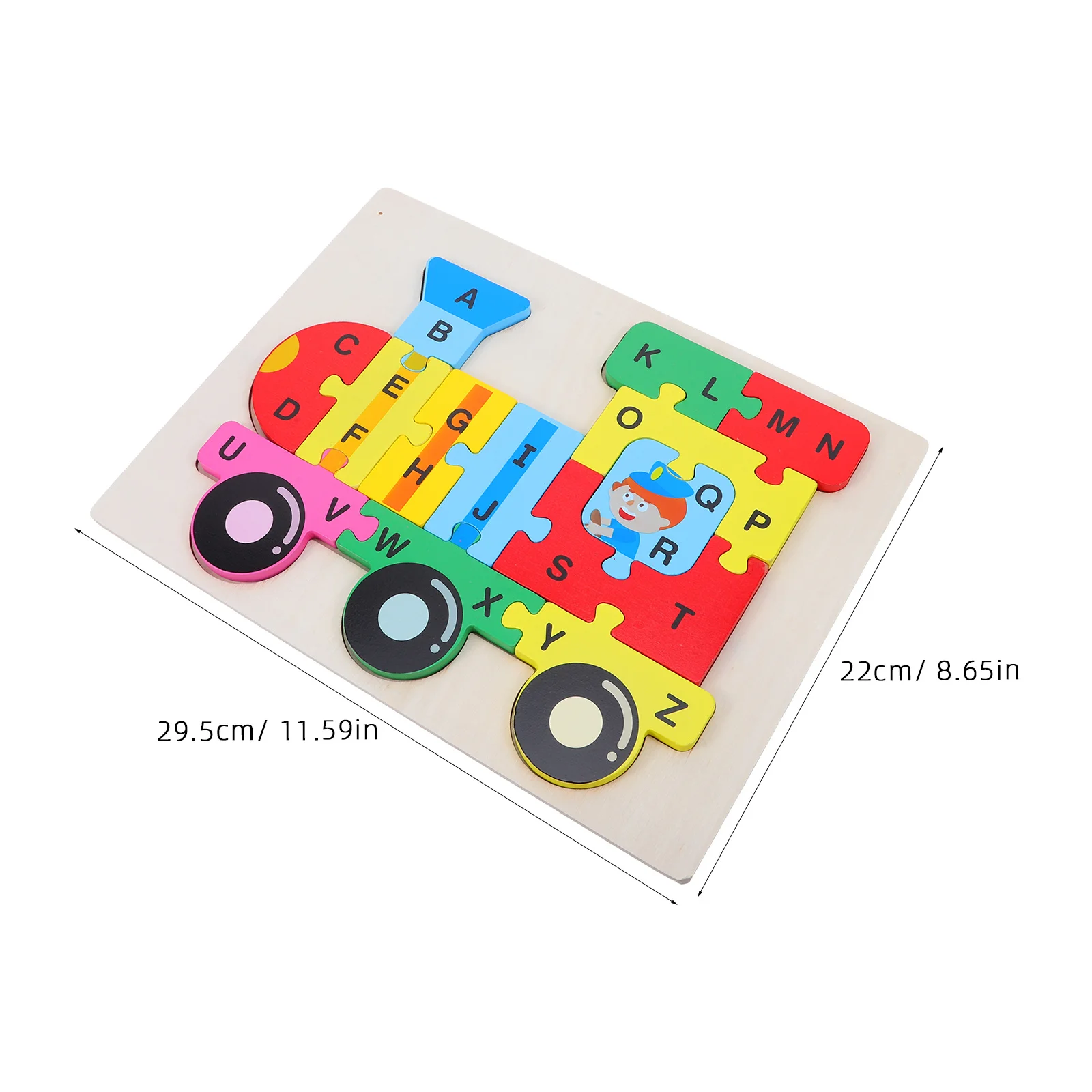 Children Early Education Puzzle 60 Pieces Colorful Wooden Educational Blocks for Cognitive Development Intellectual Kids Games