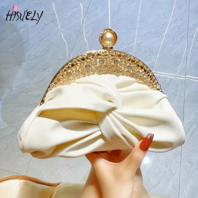 

Модные женские роскошные сумки на ремне с цепочкой, красные сумки для свадебной вечеринки, 2025 женские шикарные сумки через плечо, клатчи для выпускного вечера, сумки и кошелек