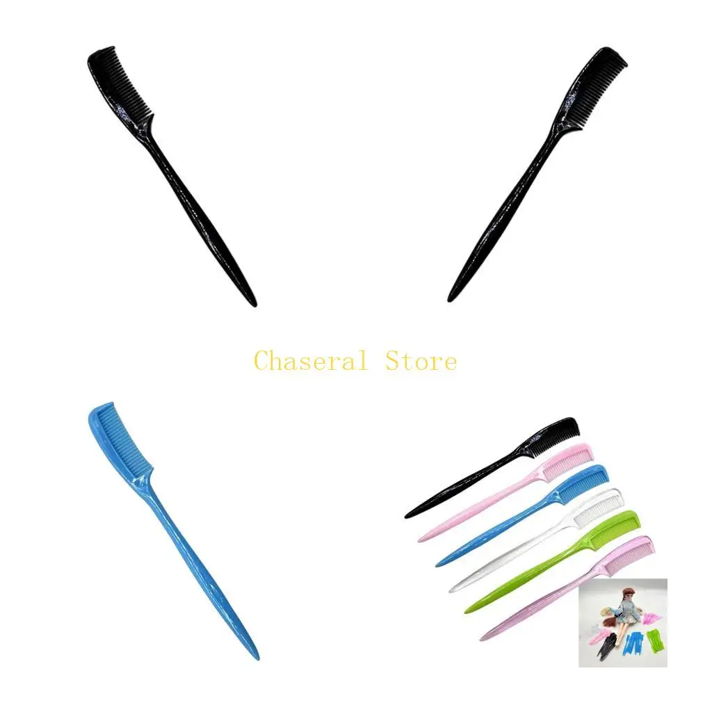 

E7CE 30 см. КОМПЛЕКТЫ Укладки волос кукол с тонкой зубчатой ​​расчесыванием для укладки волос кукол.