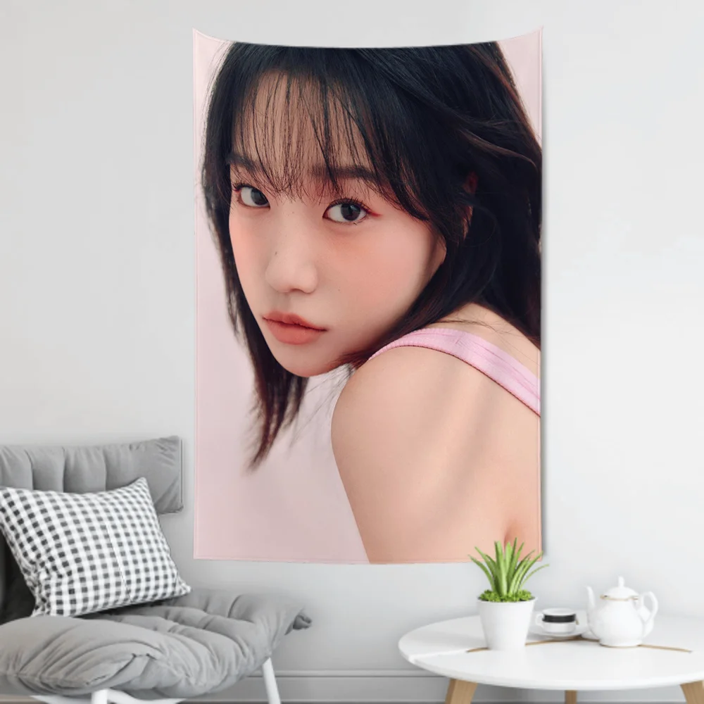 Korean Female Singer JO YURI Tapestry Room Decor Wall Cloth Party Hanging Background Room Decor Baby Room