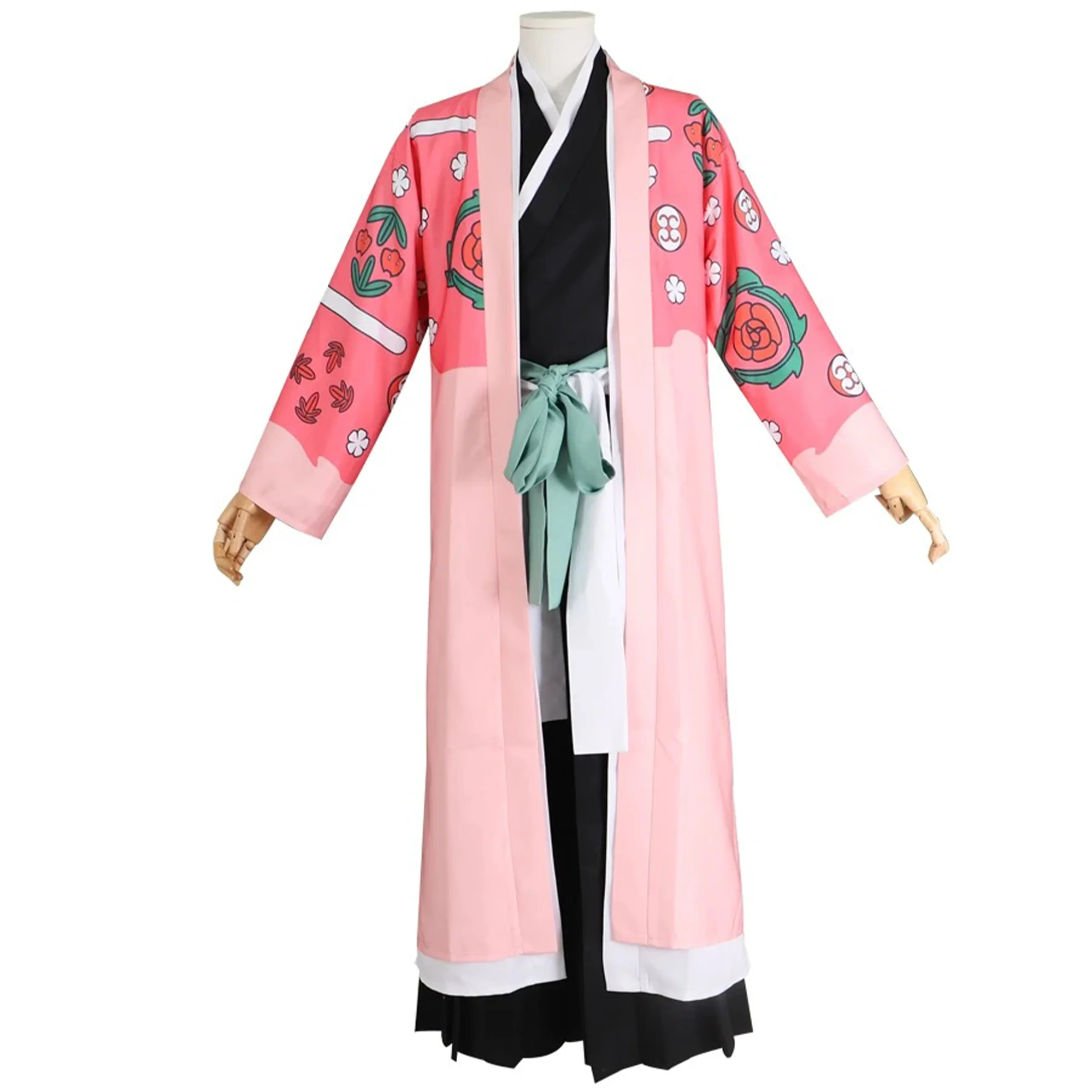 

Anime Kyoraku Shunsui Cosplay Costume Full Set Halloween Outfits Party Uniform