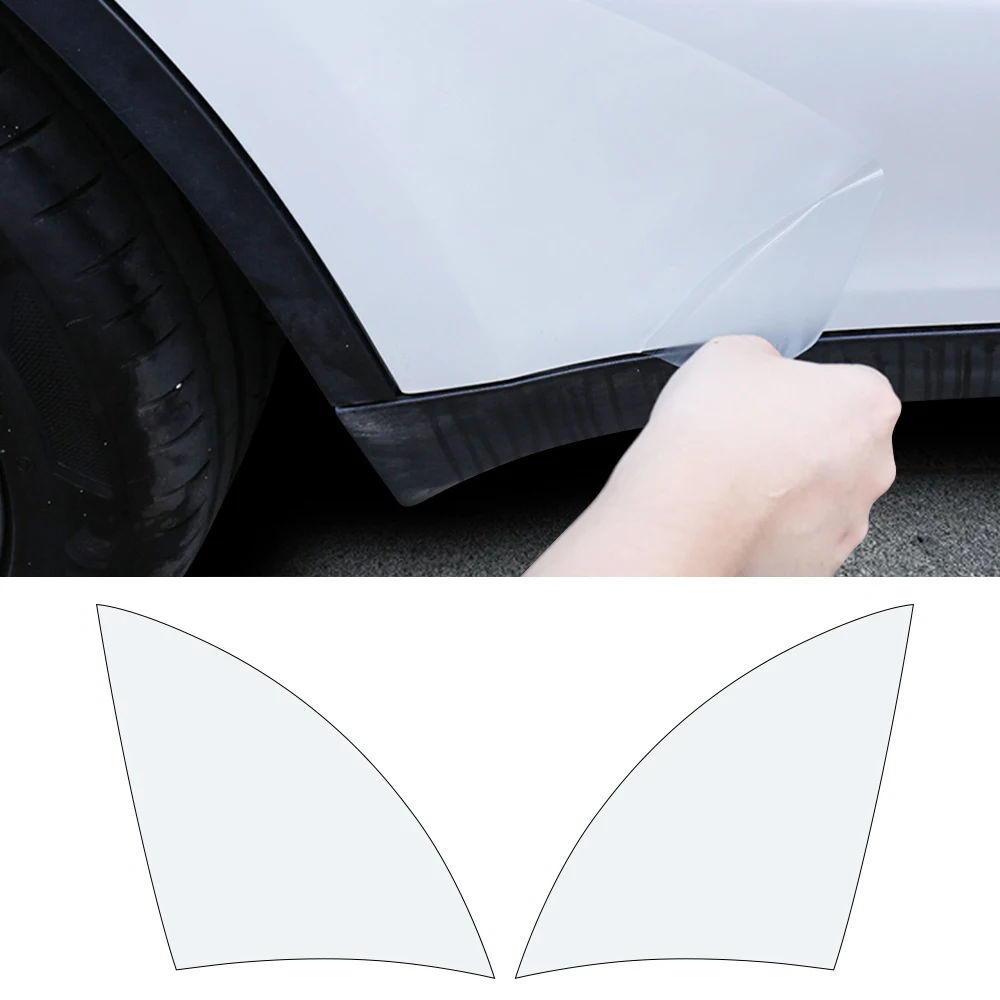 

Rear Door Triangle Protective Film For Tesla Model Y Car PPF Transparent Trim Stickers Decoration Refit Car Exterior Decorations