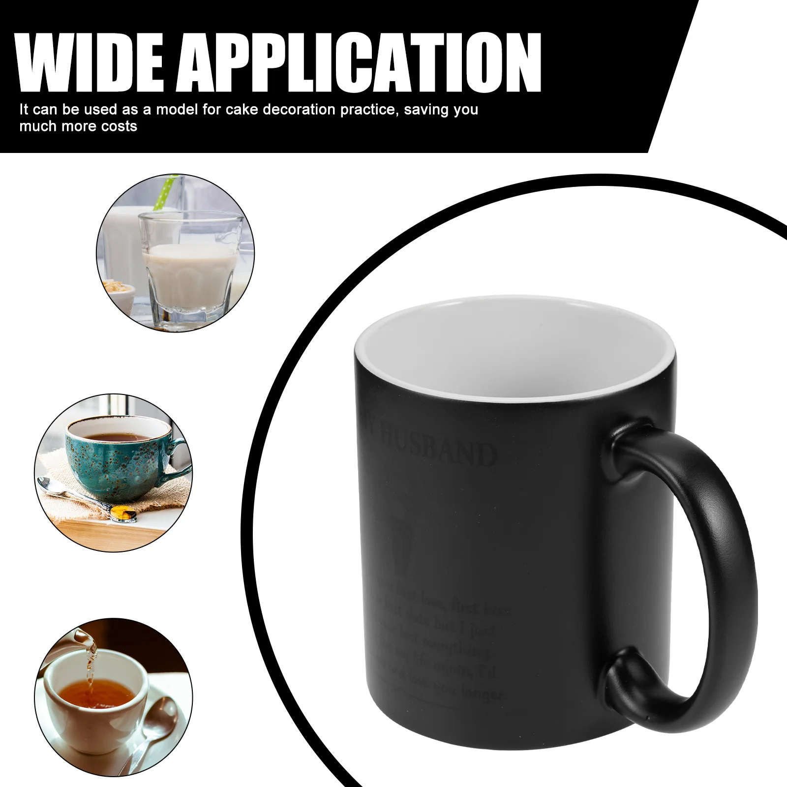 

Color Changing Coffee Mug Colour Mugs Ceramic Porcelain Tea Color-changing Change