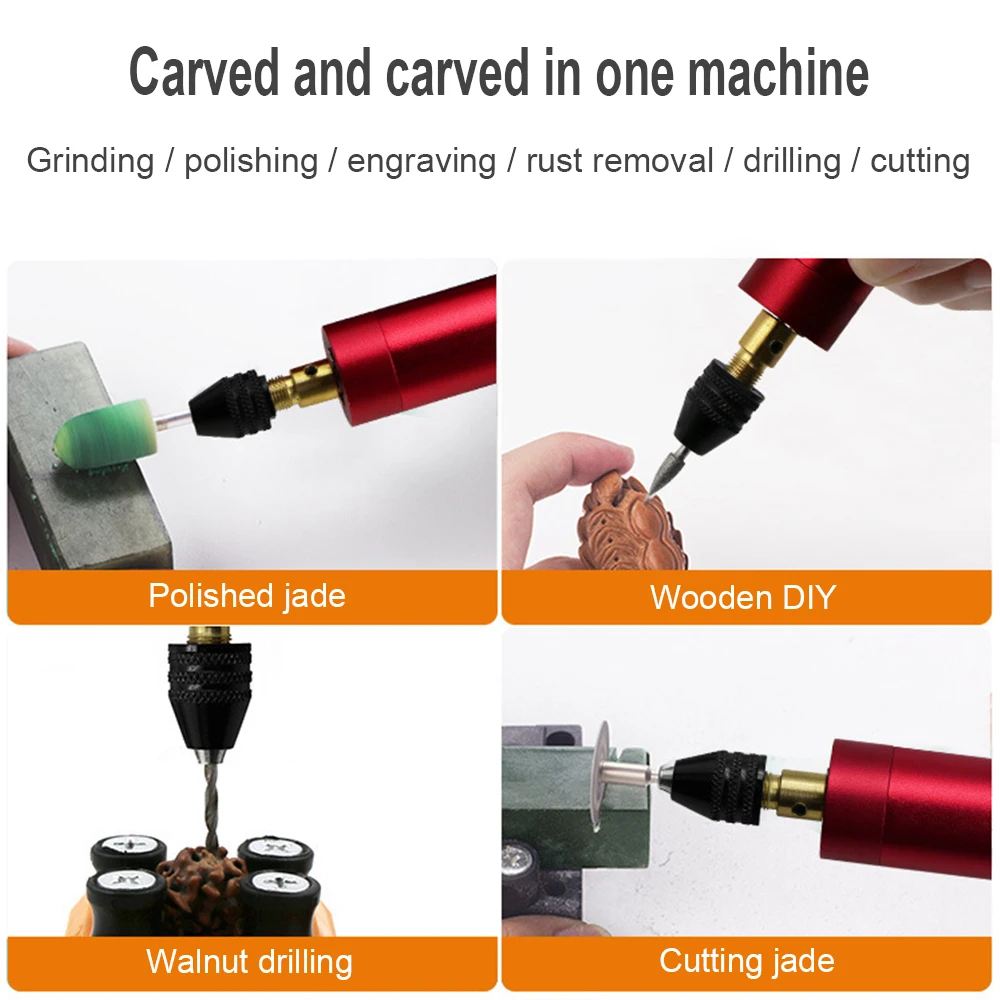 Grinding Machine USB  Portable Engraving Pen For Scrapbooking Tools Stationery Diy  Electric Carving Pen Machine Graver Tools