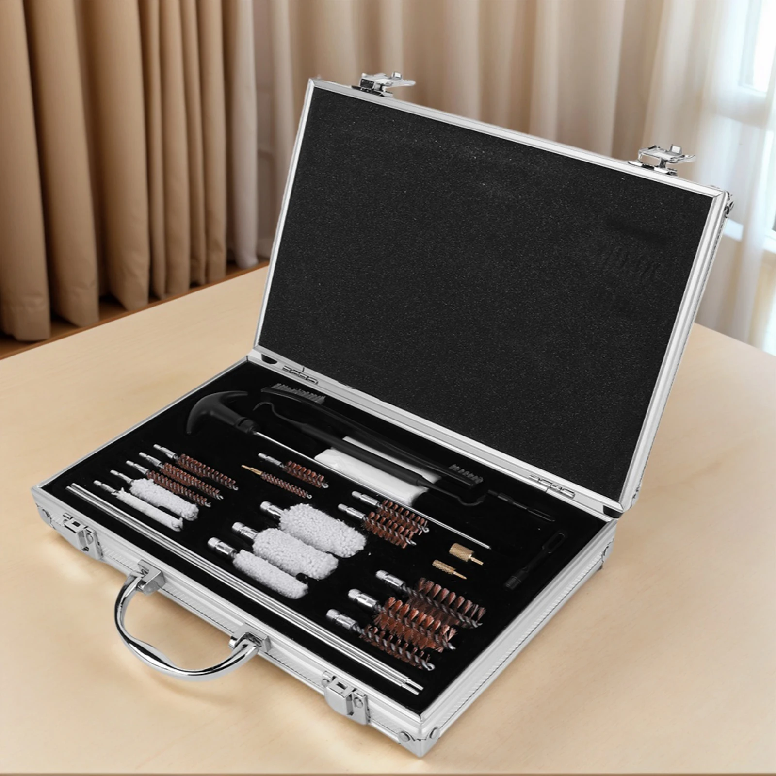 

Набор аксессуаров для чистки оружия: щетки для оружия, инструменты для чистки ствола, щетка для ствола для охоты и обслуживания оружия