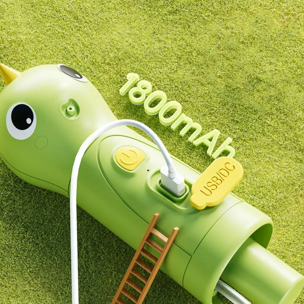 

Rechargeable Cat Soap Foaming Dispenser Automatic Dinosaurs Shape Dog Shampoo Dispenser with Scale Waterproof