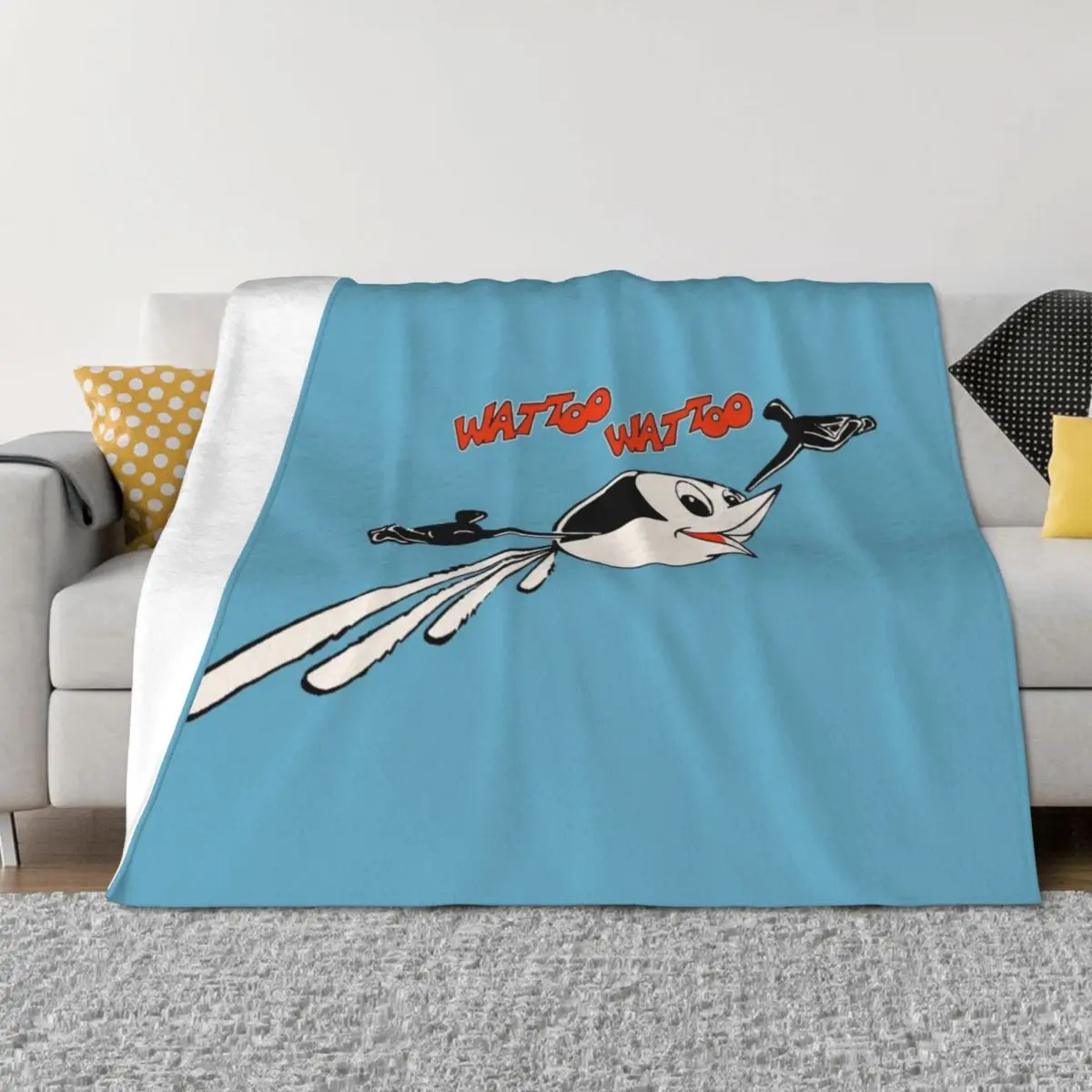 

Wattoo Wattoo Super Bird Throw Blanket For Decorative Sofa Summer Heavy Luxury Brand Blankets
