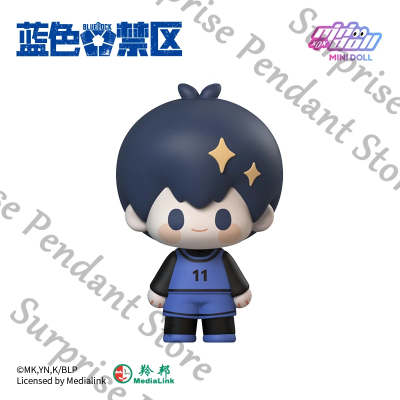 الأزرق قفل أنيمي ambitus Isagi Yoichi ناجي Seishiro الإصبع دمية قلادة المفاتيح السلع الأصلية جمع الطبعة هدية