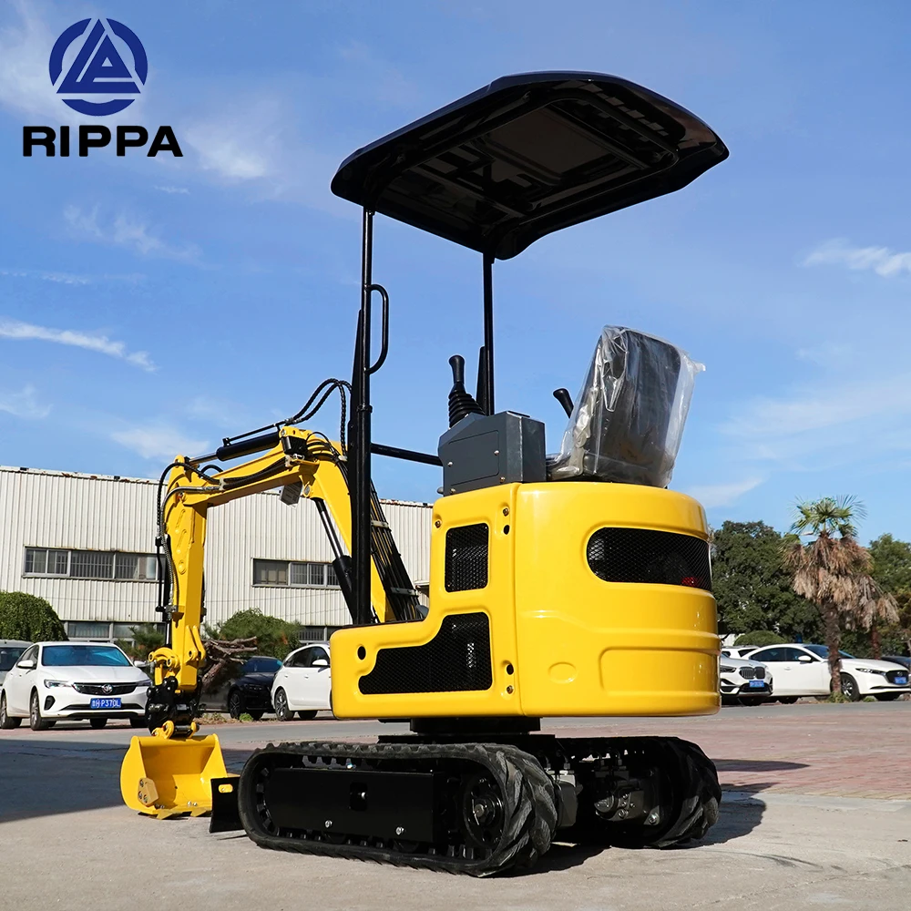 2026 ماركات Rippa Mini Excavator الشركة المصنعة لحفارة 1 طن للبيع #5