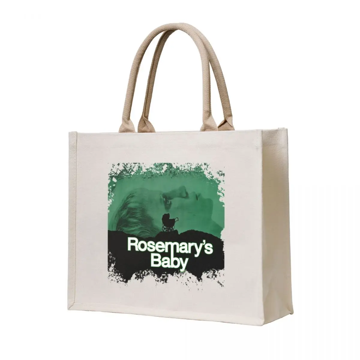 Bolso de mano para bebé de romero, bolsos de playa para mujer, bolso de compras para mujer, bolsos de mano, bolsos de tela