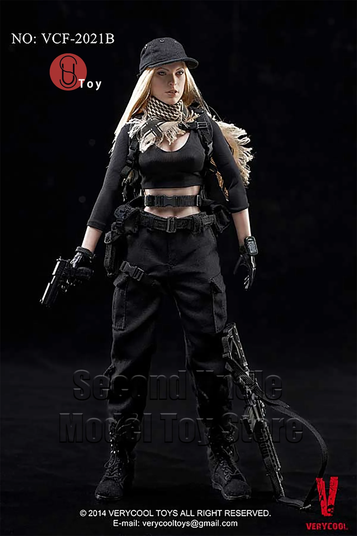 

VERYCOOL VCF-2021 B 1/6 Female Shooter 12'' Female Soldier Military Action Figure Full Set Collectible Model Toys Gift