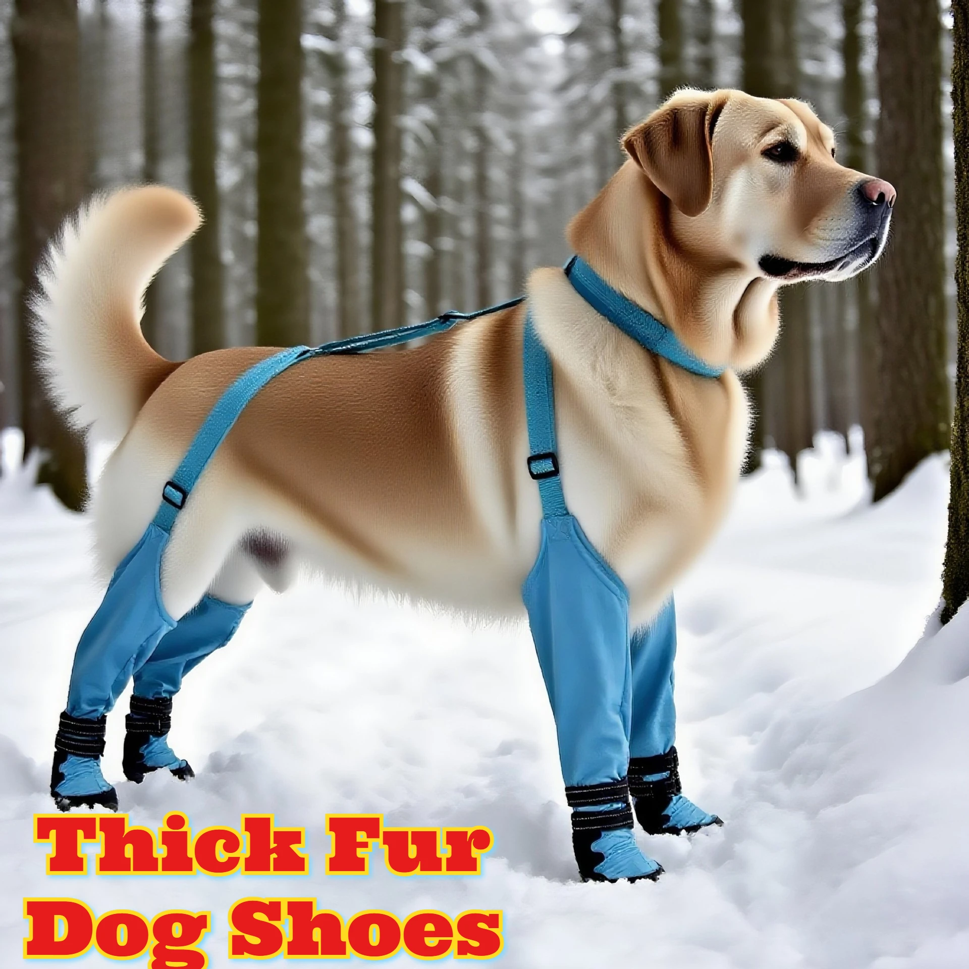 

Anti Dirty Reflective Straps Hard Sole Winter Shoes Fleece Lining Non Slip Outdoor Indoor Wear Dog Booties Pet Protection Paws