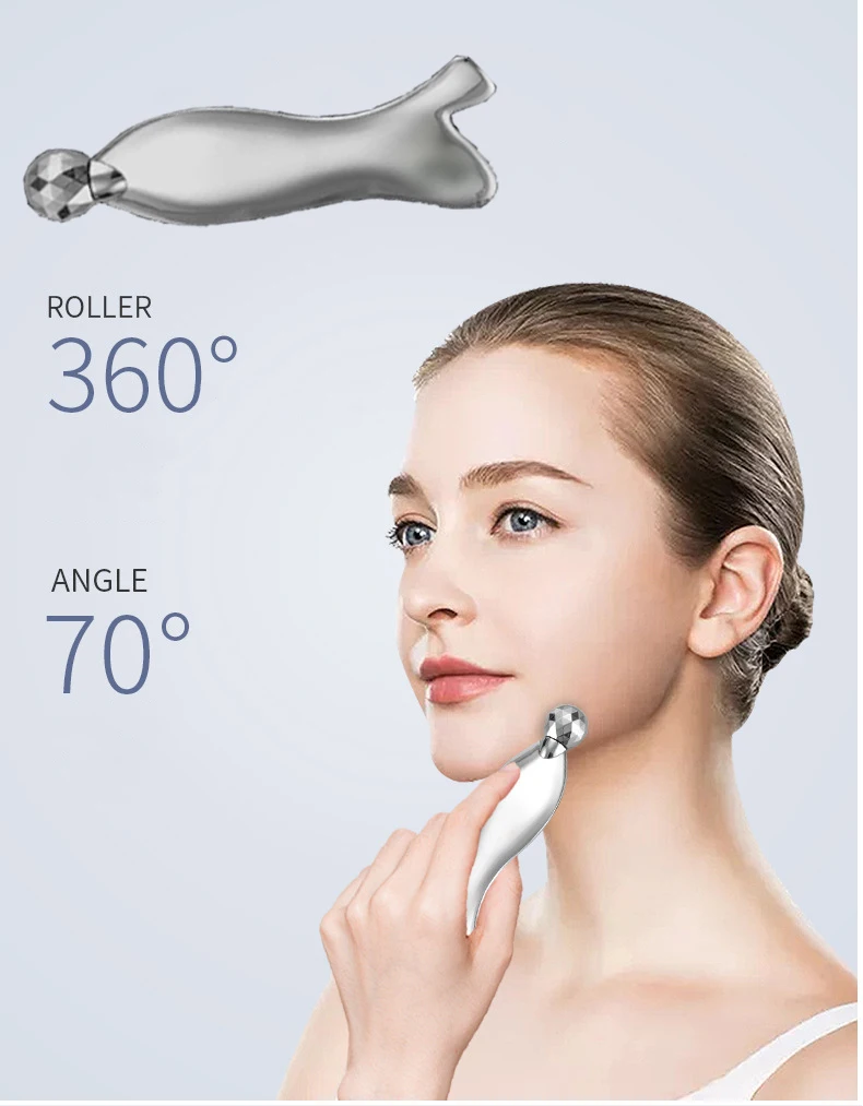 

New 3D Roller Massage Mermaid Shape Gua Sha Board Face Lift Scraper Promote Blood Circulation Body Relaxing SPA Massage Scraper