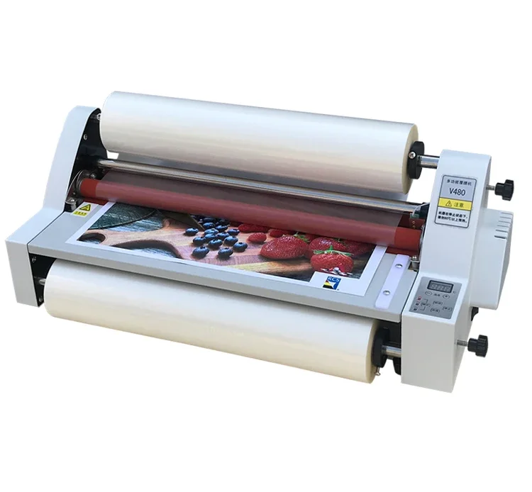 DX-V350 Desktop Electric Laminating Machine A4 Semi-automatic With 350mm For Office Equipment