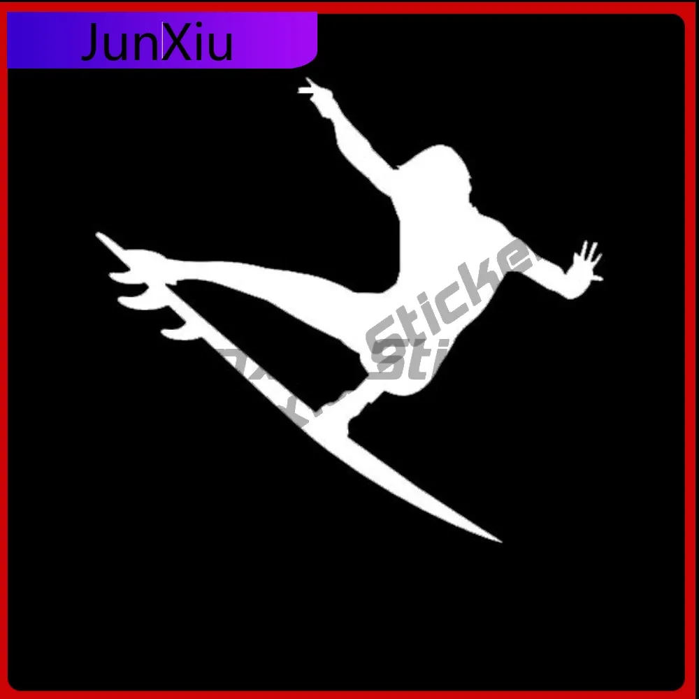 

Surfer Sticker Decal Cute Premium Durable Aesthetic Motorcycle Waterproof Vinyl Car Laptop Window Bumper Auto Exterior Gift