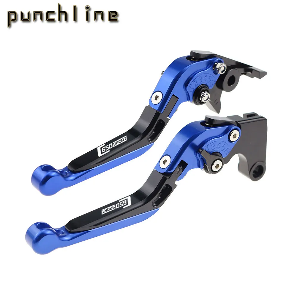 

Fit For C650 Sport 2016-2020 Folding Extendable Brake Clutch Levers Motorcycle CNC Accessories Parts Adjustable Handle Set