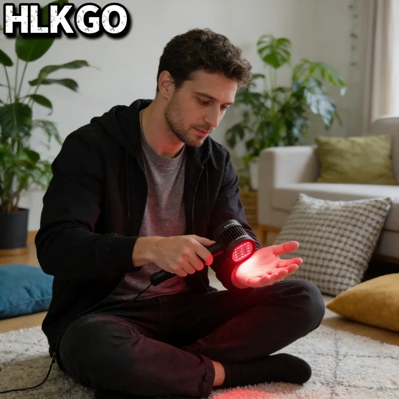 

Аппарат для холодной лазерной терапии LLLT 1295 мВт, 650 нм, 808 нм, для лечения боли в плече, восстановления после растяжений, заживления ран и травм