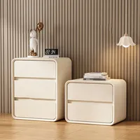 Dressers Bedroom Bedside Tables Storage Drawers Simple White Bedside Tables Wooden Organizer Mesitas De Noche Home Furniture