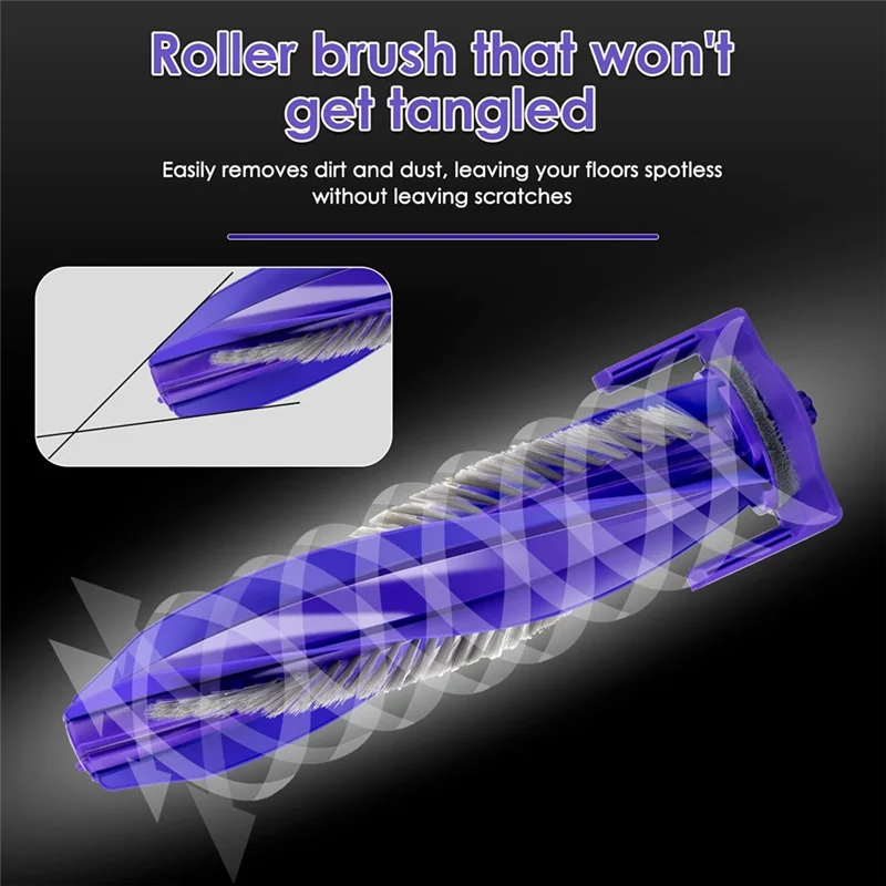 

ABBP-Roller Brush Bar For Narwal Freo X Ultra Robot Vacuum And Mop Combo Replacement Parts Accessory Kit