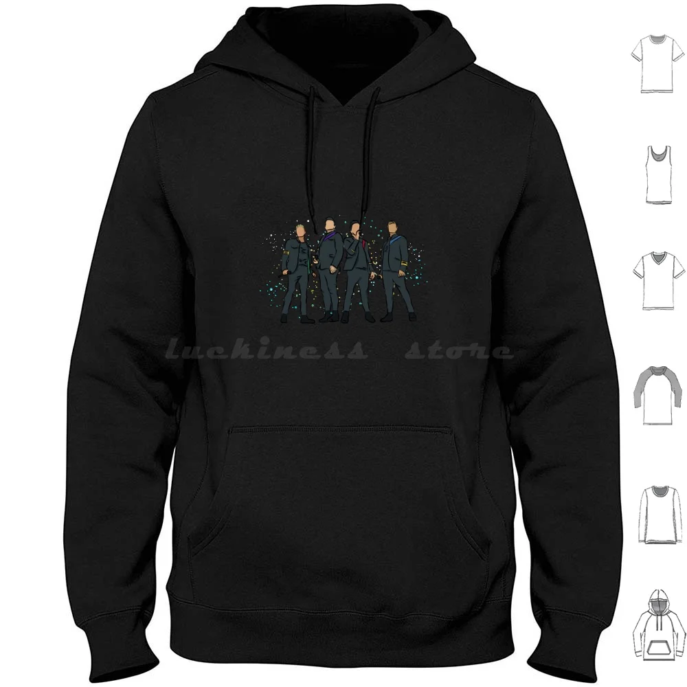Sudaderas con capucha de Westlife de manga larga, Westlife Music Boyband Backstreet Boys Pop 90s 5ive Band Vintage Take That Wave Fangirl