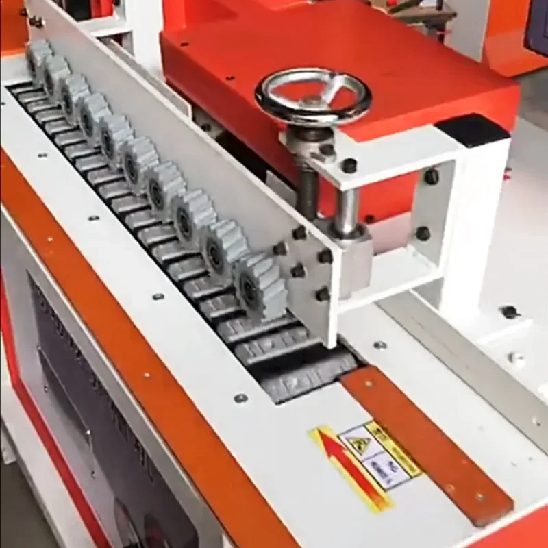 Woodworking furniture cabinet handle correction machine dust-free slotting machine fully automatic feeding slotting machine