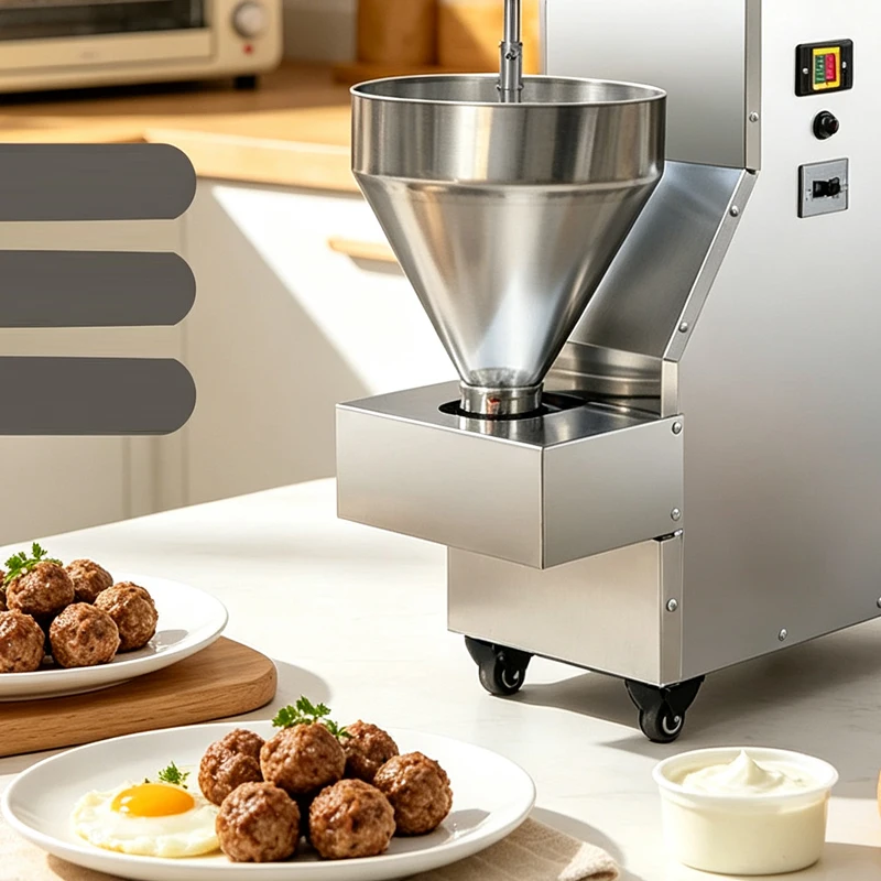 Meatball Making Machine Beef Meat Ball Maker Forming Machine Beef Fish Pork Meatball Making Machine