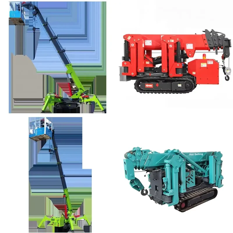 2026 CE 3 Ton Crawler Spider Crane Mobile Crawler Spider Lift Machine With CE Certification