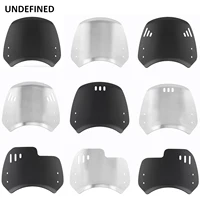 Parabrisas Universal para motocicleta, Deflector de viento, faro redondo para Husqvarna, Yamaha XSR, Royal Enfield Triumph