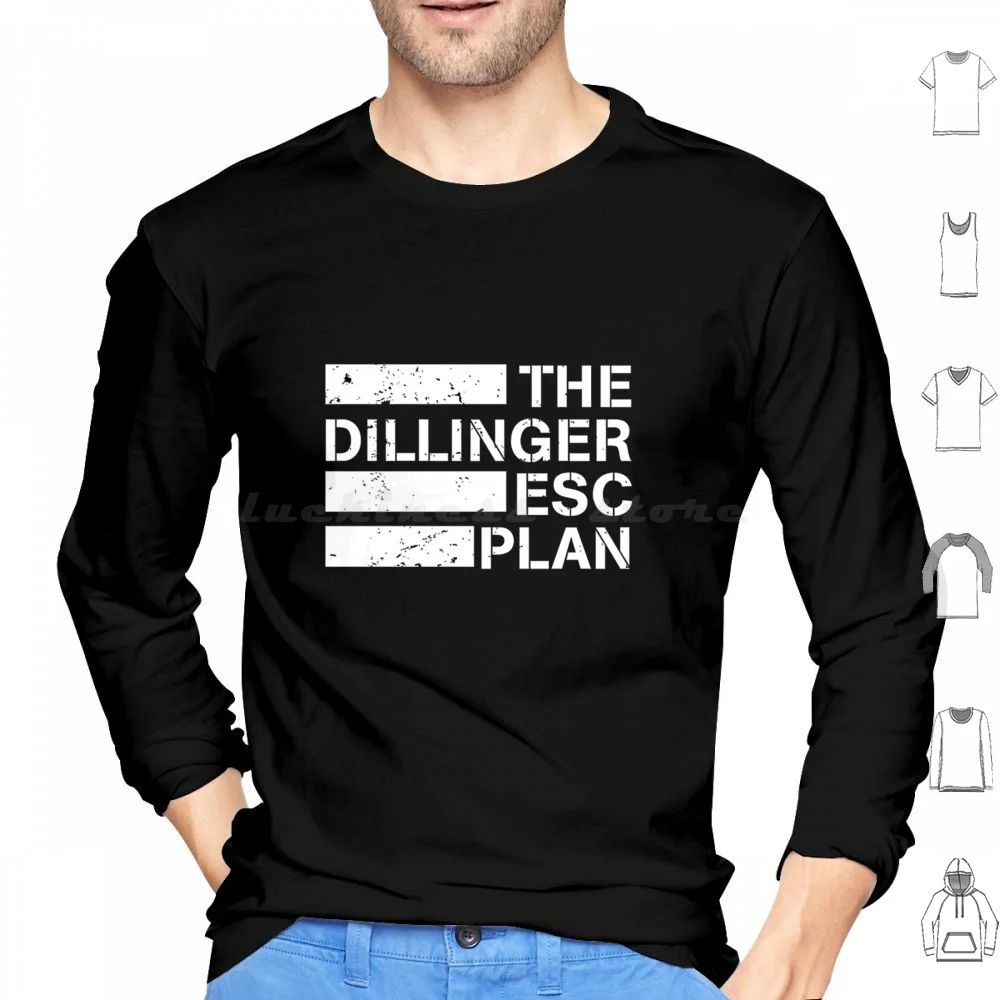 

The Dillinger Escape Plan Art Hoodies Long Sleeve The Dillinger Escape Plan The Dillinger Escape Plan Stuff The