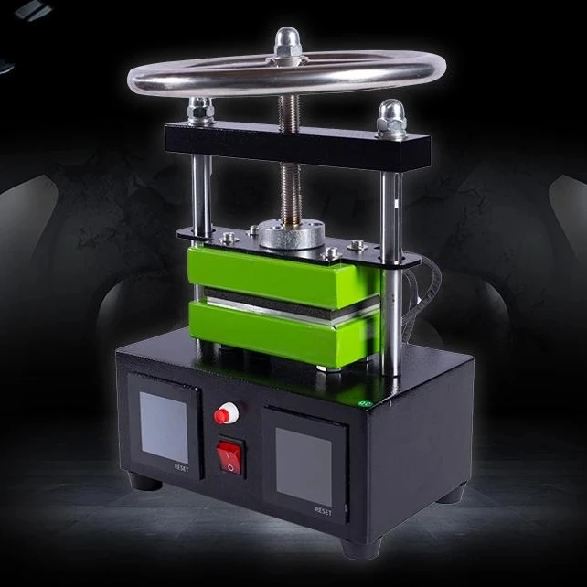 

CK220 Manual Rosin Press 110V/220V/600W High Pressure Heat Exchanger Top And Bottom Plate Hot Press Tool
