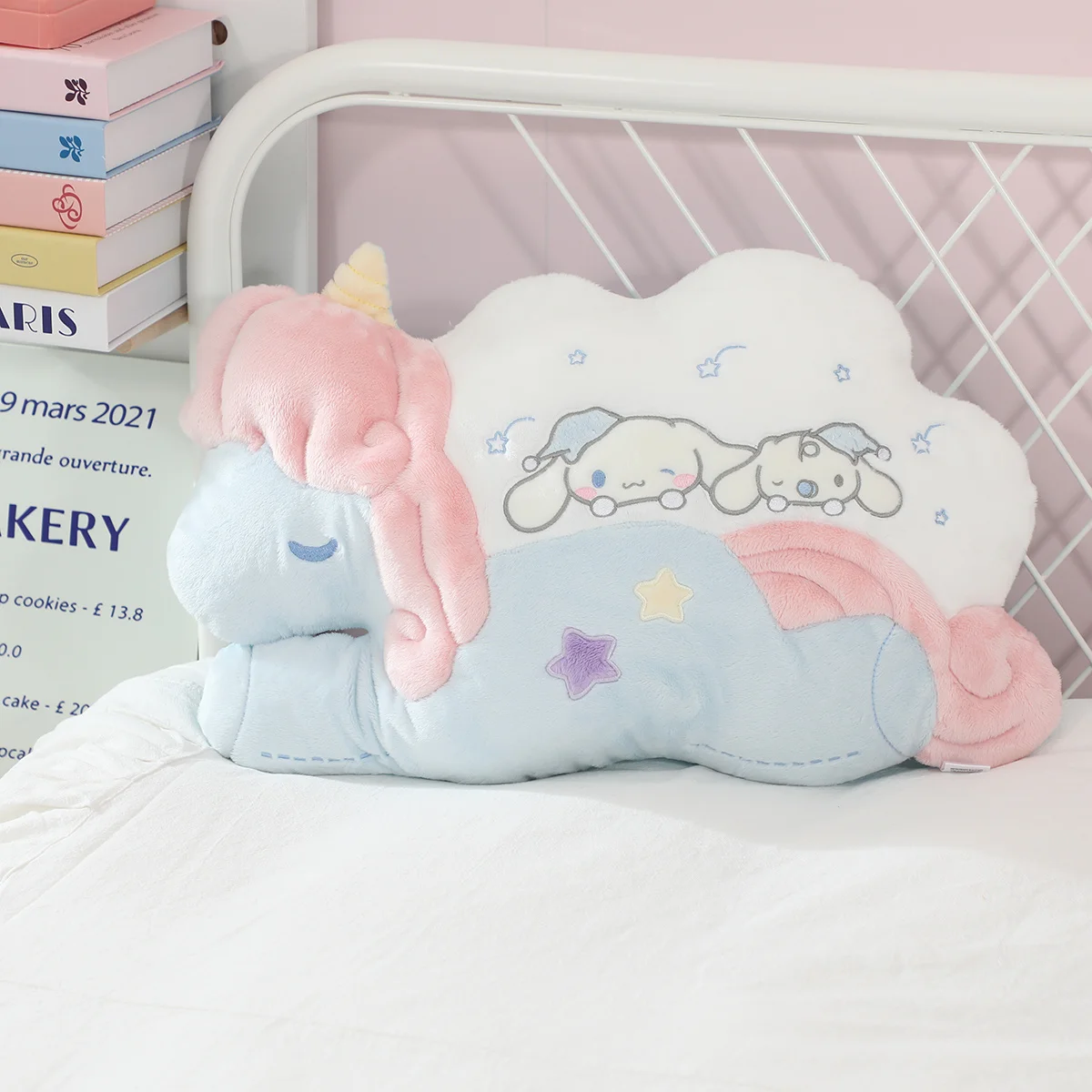 

Lovely Cinnamoroll Back Cushion Very Soft Sofa Bed Stuffed Unicorn Cushion Throw Pillow Cartoon Home Decor Gifts Girl