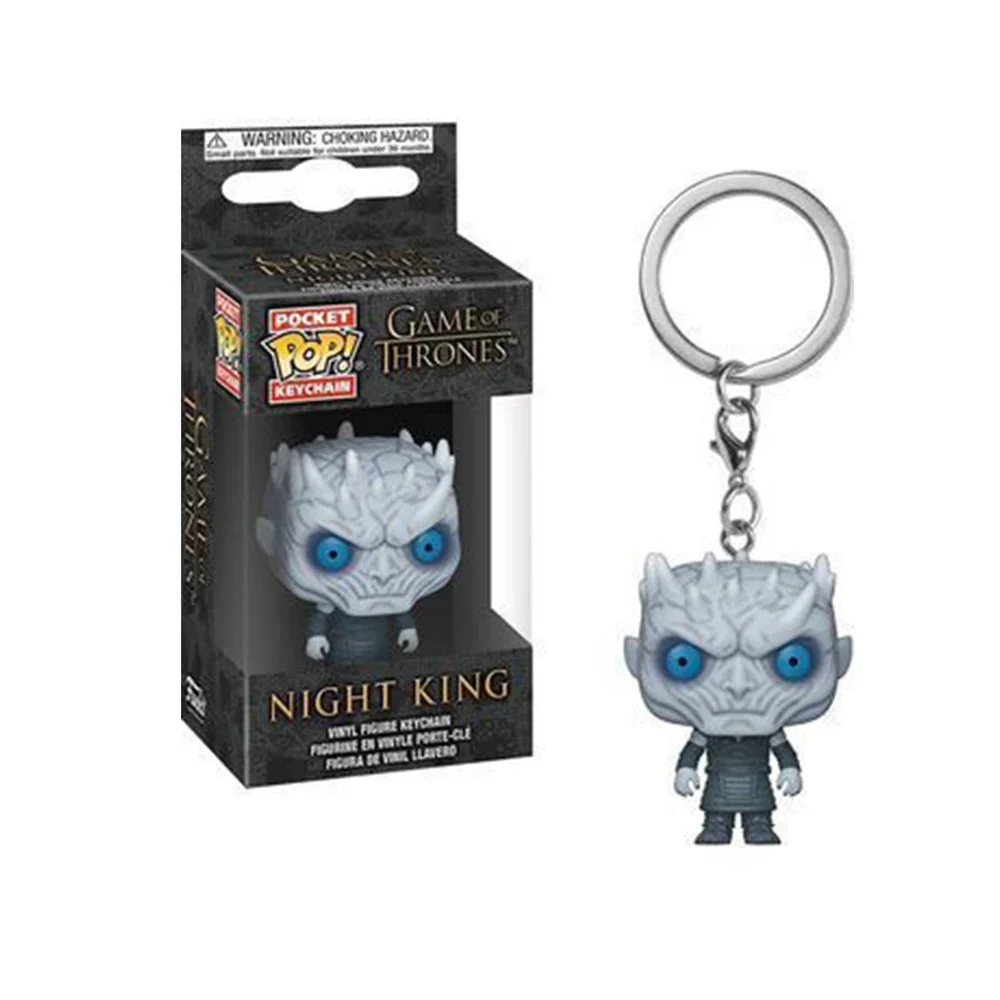 POP Keychain ToysThe Hulk Night King War machines Davis Bob Ross Mysterious Sea Area Steel frameVinyl Doll Collectible Figure