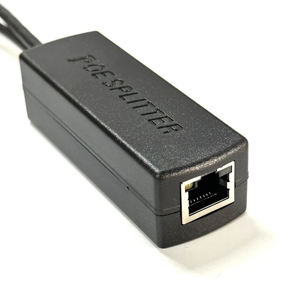 1 Piece 48V to 12V PoE Splitter Anti-interference POE Adapter Cable Power Supply module DC5.5*2.1mm Connector for IP Camera