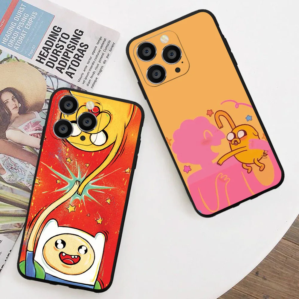 Silikonowe etui UR-1 Adventure Time dla Xiaomi Redmi Note 8 8T 11 11S 12 13 A3X Pro Plus