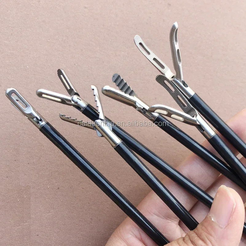 Factory promotion, 15% off,5*330/360mm reusable duck-Jaw grasper Forceps Johan forceps