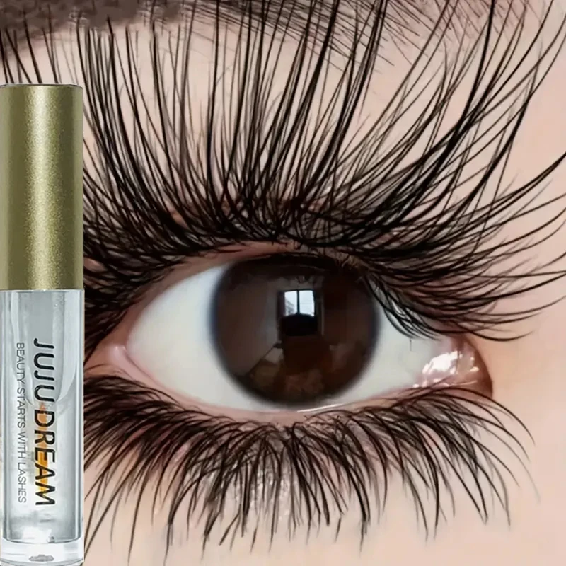 Essence de cils denses naturels - Formule nourrissante pour les cils dodus et recourbés, mascara gel de maquillage pour les yeux