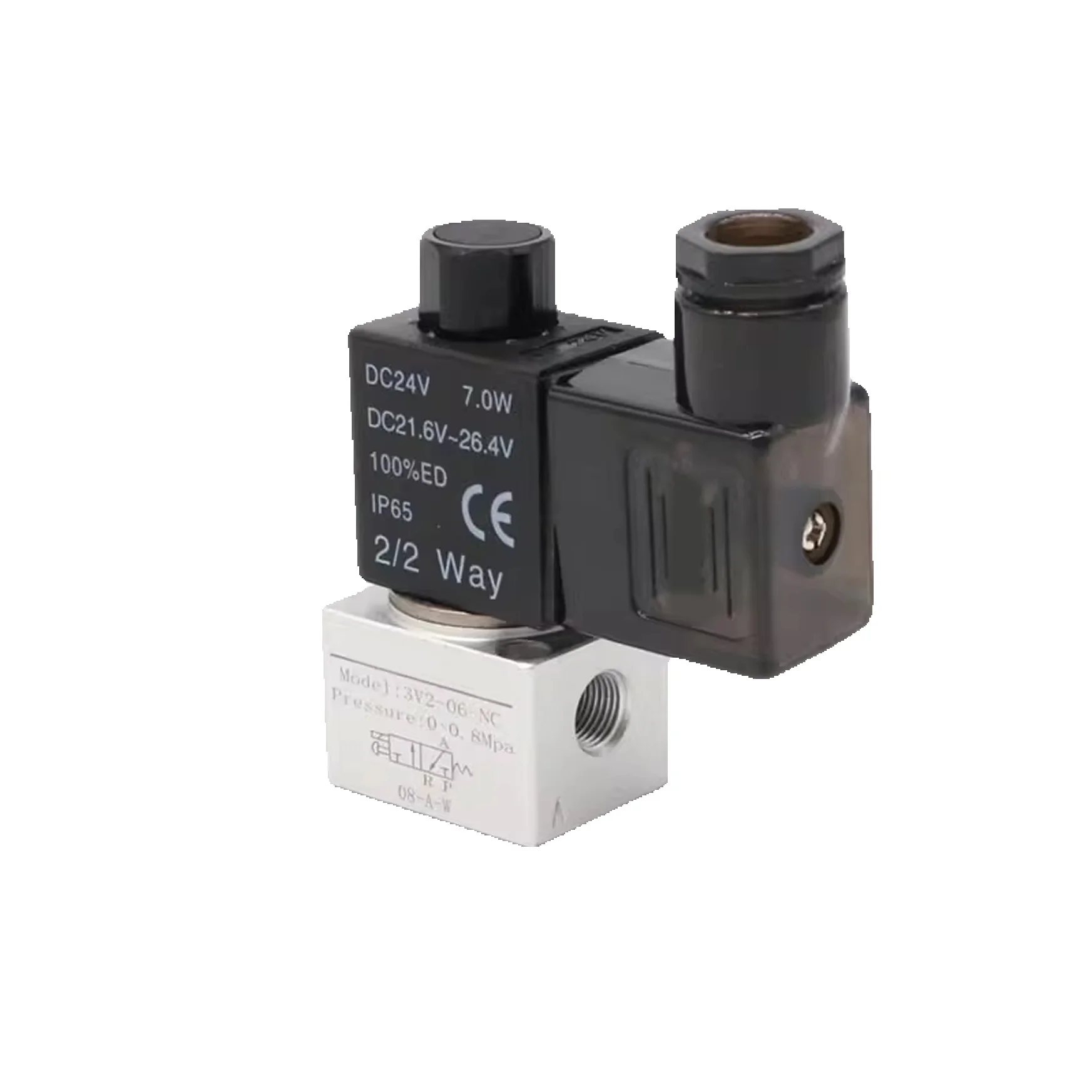 

mechanical valve220V AC solenoid valve 3V2-06-NC 100%Original New