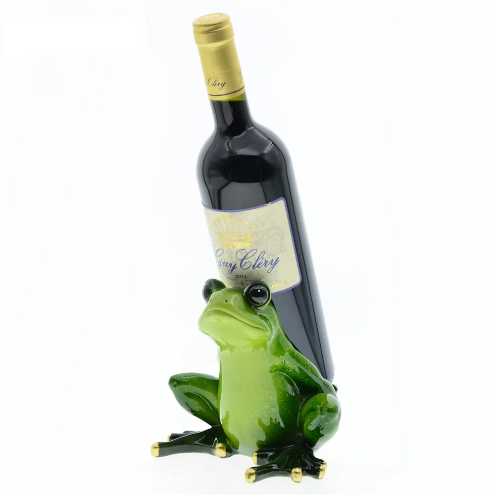 

Magic Frog Hanging Suspension Wine Racks Creative Resin Wine Rack Restaurant Bar Stand Bracket Display Stand