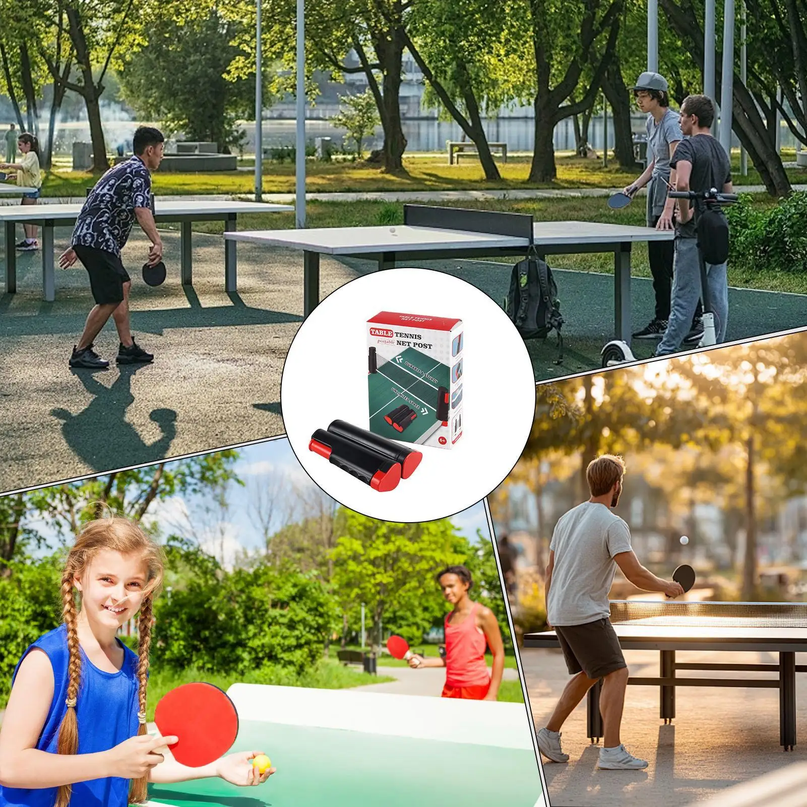 Table Tennis Net Retractable Retractable Equipment Adjustable Tennis Nets And Post For Home Indoor Practice Training Game Play