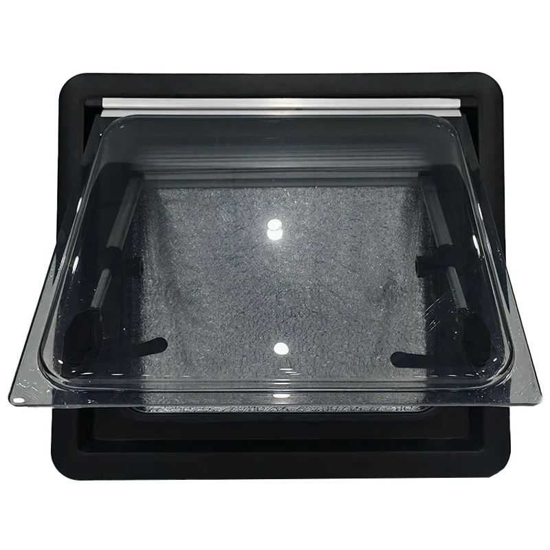 600x600mm Factory Price Rv Window Trailer Travel Side Window ASA Outer Frame for Rv Body Parts Trailer Travel
