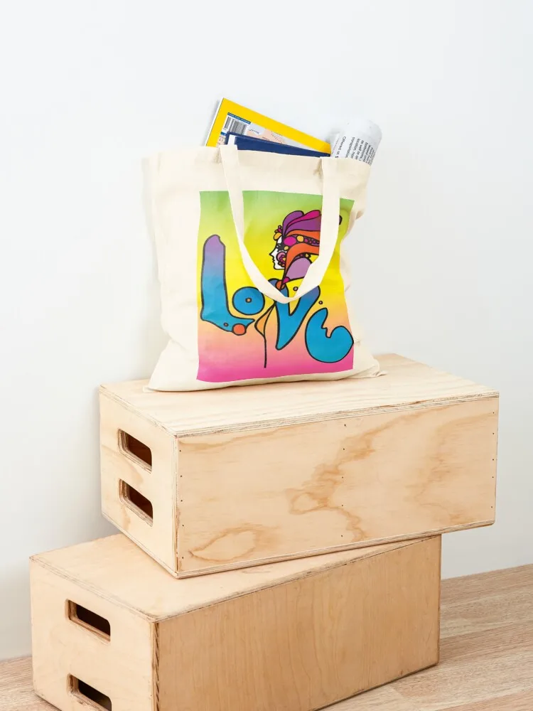 peter max digital painting for sale Tote Bag shopper bag woman custom tote bag hand ladies hand