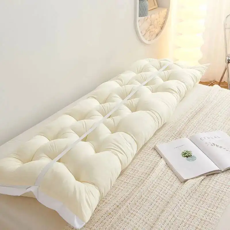 Bedside Pillow Double Sofa Tatami Waist Protection Anti-Collision Soft Pouch